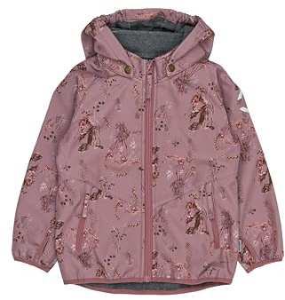 Mikk-line Softshelljacke kinder, Regenjacke mädchen und jungen | Wasserdicht, Winddicht, Wassersäule von 8.000 mm, Atmungsaktiv, Komfortabel, Fleece-Innenfutter, Reflektierenden Details