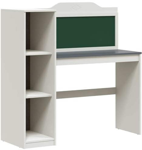 vidaXL Modern Desk - Home Study Blackboard, Minimalist Student Workstation, Compact Surface