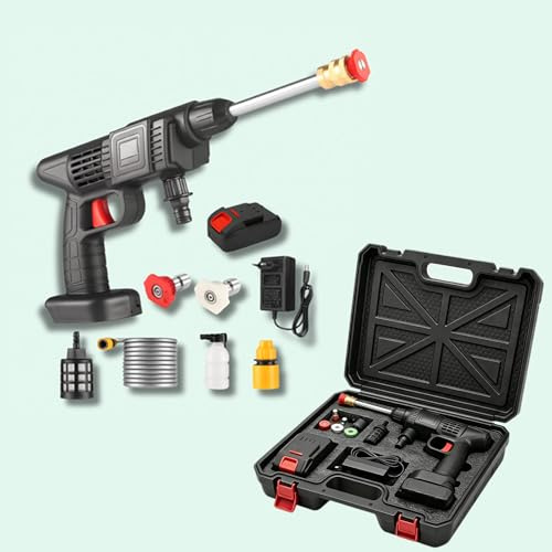 M70 Pro Cordless Pressure Washer, Beehomie - Portable Handheld Jet Washer with 3 Spray Modes & Foam Bottle, Rechargeable High Pressure Cleaner for Car, Home, Patio, Garden Cleaning
