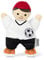 Sterntaler Spielpuppe Fußballer, Integrierte Rassel, Alter: Für Babys ab der Geburt, 18 cm, Bunt