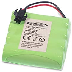 s-idee® Ersatzakku 4.8V 700 mAh Zubehör Ersatzteil für RC-Modell P1801 18132