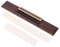 Guitar Bone Bridge Saddle Nut Rosewood Bridge Professional Musical Instrument Replacement Part for Classical Guitar