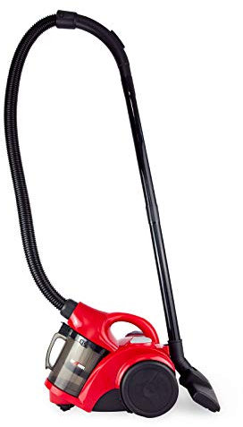 Grafner Aspirateur cyclonique sans sac, économique et puissant avec 700 W, filtre HEPA, fonctionnement silencieux de 18 kPa avec brosse de sol et buse combinée 2 en 1, aspirateur
