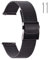 EACHE Uhrenarmband Edelstahl Schwarz Mesh für Herren,Mesh-Uhrenarmbänder mit Schnellverschluss 22mm für Samsung Galaxy Watch 46mm