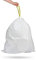 NINESTARS NSTB-21-45 - Bolsas de basura, grandes, color blanco