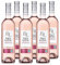 Baron De Lestac - AOP Bordeaux - Vin Rosé - Terra Vitis - Lot De 6 Bouteilles X 75cl
