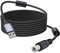 MOSWAG Cavo Stampante USB Tipo A a B 32,8 Piedi/10 Metri - Ad Alta Velocità per HP, Canon, Dell, Epson, Lexmark, Xerox, Brother, Samsung e Altri