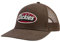 Dickies Men's Patch Logo Trucker Dark Brown (DB) Snapback Hat
