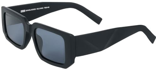 Urban Classics Unisex TB6446-Sunglasses Helsinki Sonnenbrillen, Black, one Size