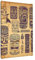 COMAAM Aloha Tiki Muster Rahmenloses Gemälde 20x30 (vertikal) Heimdekoration Rahmen Poster Wanddekoration Malerei