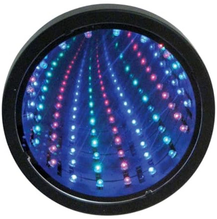 Housoutil 1stk Tunnellicht Weihnachtsfeierdekorationen Tunnelleuchte Zum Aufhängen An Der Wand Tunnel-nachtlicht Lampe Für Visuelle Täuschung Atmosphäre Nachtlicht 3d Cool Uhr Plastik