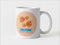 MODA MavillA una Tazza speciale in ceramica 350ml Idea Regalo Originale per ogni occasione (Ceramica, Pesci)