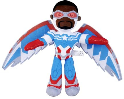 Simba Captain America Sam Wilson bewegliche 25 cm Plüschfigur aus der Captain America Serie