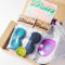 YAXI EARPADS for Koss PORTAPRO 2Pairs+Pouch ((Black+Green)+Pouch)
