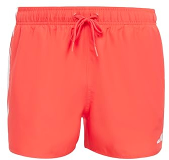 adidas Herren-Badehose mit 3 Streifen, 7,6 cm, SELURE/White, XS
