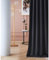 ROOM99 Vorhang mit Kräuselband Laurel 140 x 240 cm Breite x Höhe Verdunkelung Blickdicht Schiebegardinen Curtain Wohnzimmer Schlafzimmer für Schinensystem Schwarz, 1 Stück