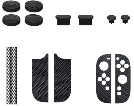 Silikon Joystick Kappen Staubbeständige Stecker Stoßdämpfung Controller Hauthülle Mit Strukturierten Griffen Für Spielkonsole Antislip Daumengriffe
