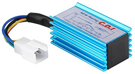 Keenso Elektronisches Zündspulenmodul, CDI-Box, 5-polig, Racing Box, für Motorrad, 50 70 90 110 Scooter, ATV, Universal