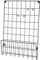 Meinposten. Wandgitter schwarz Metall 60x40 Memoboard Pinnwand Fotowand m. Klammern & Ablage