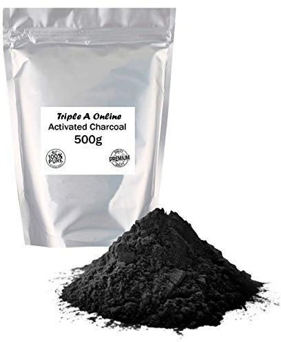 Activated Charcoal Powder 100% Pure Food Grade Natural Coconut Shells 25g-1kg Free P&P (500g)