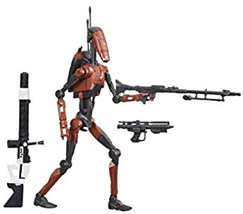 Star Wars The Vintage Collection Gaming Greats Heavy Battle Droid Spielzeug, 9,5 cm Skale Battlefront II Figur, Kinder ab 4 Jahren
