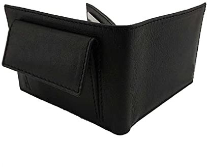 Piel Cabrera Cartera Porta Placa con Monedero Exterior para Policia Nacional (CNP) Mod. 810