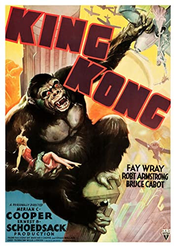 Film Poster KING KONG (Merian C. Cooper) 50 x 70 cm