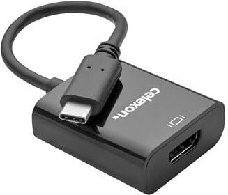 celexon USB-C auf HDMI M/F Adapter, schwarz