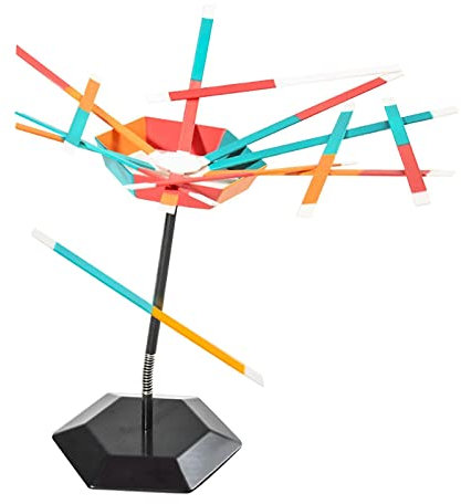 Baoblaze Sticks Stack Game Balance Sticks Tragbares Multiplayer-Spielzeug Brettspiel Bunte Familien Parties Balancing Spielzeug für Unisex Kinder Erwachsene