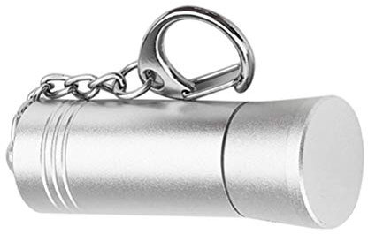 Tragbarer EAS-Label-Separator Mini Magnetischer Etikettenabtrenner mit Praktischem Clip für einfache Etikettenabtrennung Silber