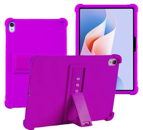 YHFZR Custodia Cover per Huawei MatePad 11.5 S Tablet, Ultra Leggero Protettiva Cover in Silicone con Supporto per Bambini per Huawei MatePad 11.5 S Tablet, Viola