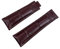 EAMOM 20 mm weiches italienisches Rindsleder-Uhrenarmband, Lederarmband, geeignet für Rolex-Armband Daytona Submariner DEEPSEA GMT OYSTERFLEX-Gürtel(Brown,Without Buckle)