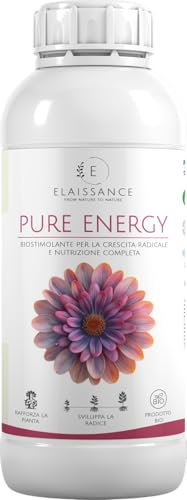 ELAISSANCE Pure Energy Fertilizzante Universale Biologico per la crescita Radicale e la nutrizione completa 1 Kg
