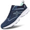 Hawkwell Herren-Sneakers in Übergröße, lässig, leicht, zum Gehen, Sportschuhe, EU-Größe 47 48 49 50 51 52 53, Marineblau, Mesh, EU 48