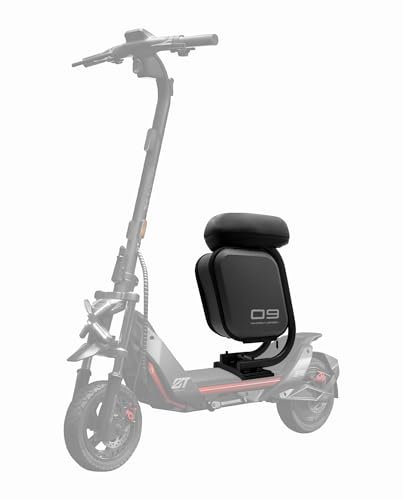 Multifunktionaler Rollersitz mit 10L großem Stauraum Tasche Kompatibel mit Segway Ninebot ZT3 Pro Kickscooter, verdicktes weiches Sitzkissen ZT3 Sitz & Taschenbefestigung Originalteile
