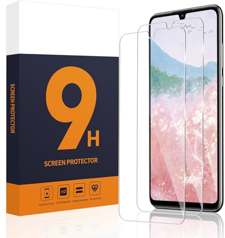 Carantee 2 Stück für Panzerglas für Huawei P30 Lite/P30 Lite New Edition Schutzfolie, 2.5D Ultradünn Displayschutzfolie, Anti-Blasen Anti-Staub Premium Huawei P30 Lite Panzerglasfolie Schutzglas