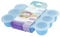 chuckle - XL 12 X 75 ml Boîtes De Conservation Pour Aliments Pour Bébés Avec Couvercle - Silicone De Qualité Alimentaire - Aliments Pour Bébés Faits Maison, Légumes, Glaçons, Purées De Fruits
