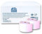 Kassenrollen, 76 x 76 mm, 2-lagig, Weiß / Pink, 1,000 Rollen in einer Box