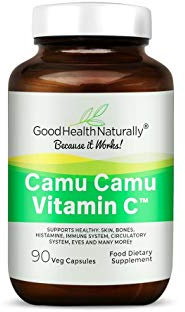 Vitamin C Camu Camu - for Stronger Immune System | 90 Vegetable Capsules - Good Health Naturally