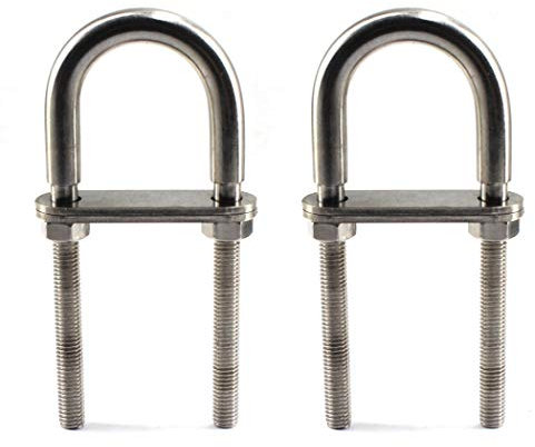 M8x120 U Bolt Boulon en acier inoxydable 304 (2 Pièces)