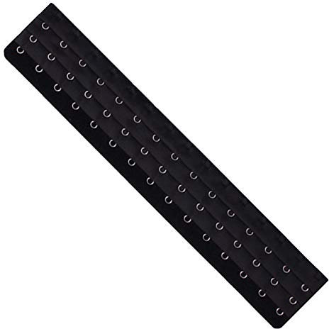 Corset Extender 15 Hooks Long-line Bra Back Extender Underwear Accessories Lengthen Hook and Eye Tape for Ladies