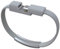 Bracelet Usb Charging Cable Data Cord Line Sync For Iphone Android Samsung S8 S9 S10 Huwei P30 C Type-c Short Usb Cabletype，Fashion decoration (apple-grey)