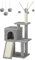 FEANDREA Árbol de Gatos, Torre de Juegos, Gatito, Gris Claro PCT143W01
