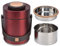 Insulated Lunch Containers, 1.5L Stainless Steel Double Wall Vacuum Food Jar with Handle, Hot Food Meal Flask Lunch Box for Work, Travel, Picnic(red)
