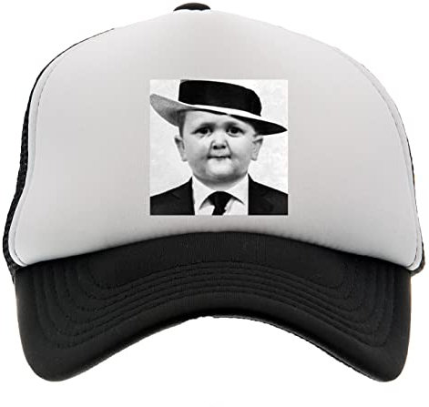 Enigmae Team MMA Hasbulla Fight Meme Baseball Kappe Hut Kinder Jungen Mädchen Schaum Vorne Mesh Zurück Schwarz Cap Foam Front Mesh Back