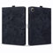 Rosbtib Coque pour Samsung Galaxy Tab A8 10,5 Pouces 2021 SM-X200/X205/X207, Etui Cuir PU avec Fentes Cartes Magnétique Housse Galaxy Tab A8, Noir Chat Sakura
