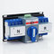 EUPXRHY Inverseur de Source Monophasé 63A 2P 4P, Commutateur de Transfert Automatique à Double Alimentation Interrupteur de Transfert Automatique Disjoncteur Inverseur,4p 400v