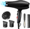 Hair Dryer, Jooayou Professional Ionic Hairdryer for Women Men, 2400W Fast Drying Salon Blow Dryer with 2 Speed 3 Heat Setting for Salon Home Travel Hair Styling