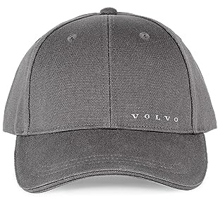 Volvo Baseballmütze Bio-Baumwolle grau