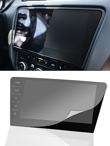 DISSKIN® Displayschutzfolie Kompatibel zu Skoda Octavia III Columbus - selbstheilend durch Wärme, Matt, antibakterielle Beschichtung, Anti-Fingerabdruck